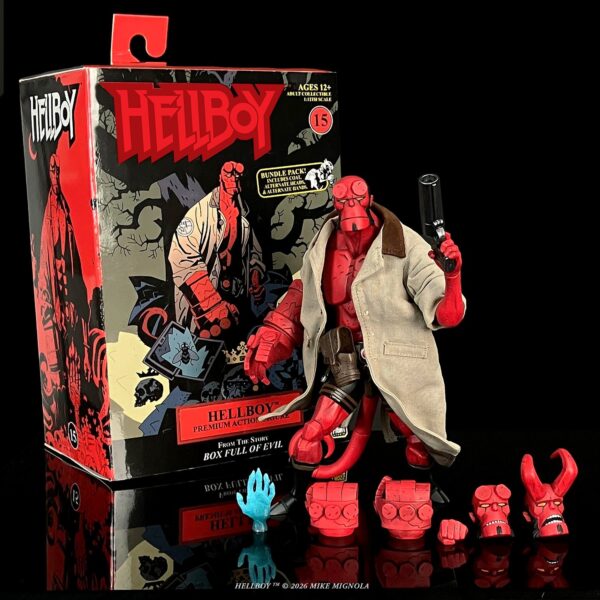 Hellboy (Box Full of Evil) Bundle Pack Action Figure by Boss Fight Studio — official photo 4