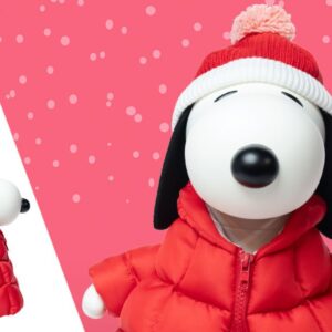 Snoopy (Red Puffy Coat) Vinyl Collectible by Super7 — official photo 1