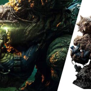 Batman vs Clayface (Deluxe Bonus Version) Quarter Scale Statue by Prime 1 Studio — official photo 1