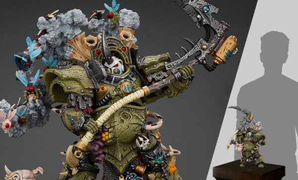Death Guard Typhus, Herald of the Plague God Action Figure by JoyToy