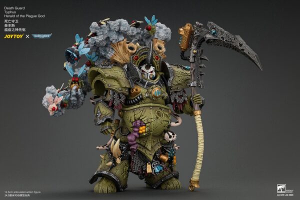 Death Guard Typhus, Herald of the Plague God Action Figure by JoyToy — official photo 4