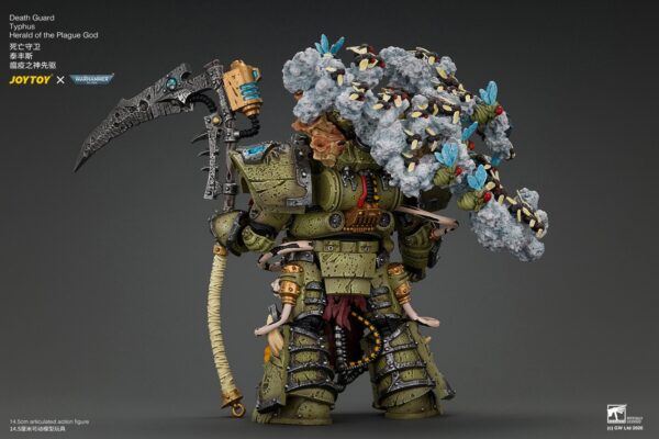 Death Guard Typhus, Herald of the Plague God Action Figure by JoyToy — official photo 5