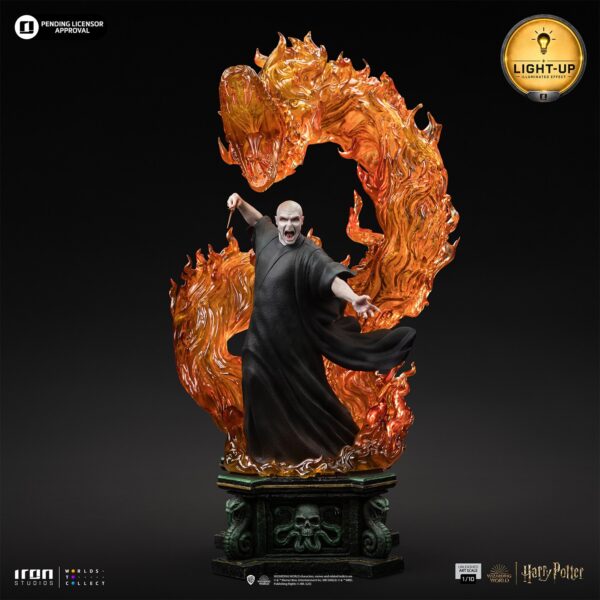 Voldemort Unleashed 1:10 Scale Statue by Iron Studios — official photo 5