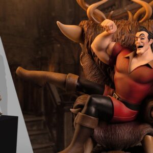 Gaston Deluxe 1:10 Scale Statue by Iron Studios — official photo 1