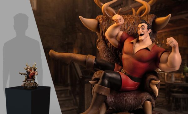 Gaston Deluxe 1:10 Scale Statue by Iron Studios