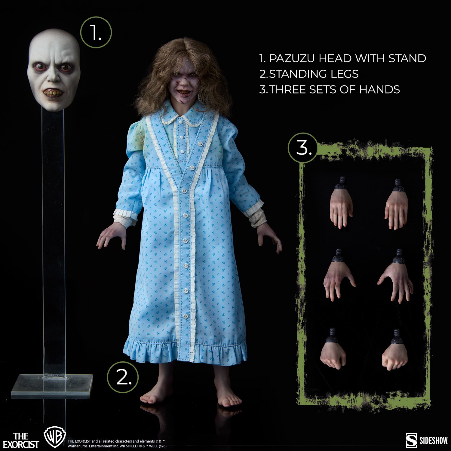 Regan MacNeil Sixth Scale Figure by Sideshow Collectibles — official photo 9