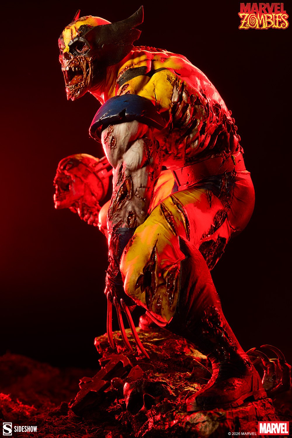 Wolverine: Marvel Zombies Statue by Sideshow Collectibles — official photo 4