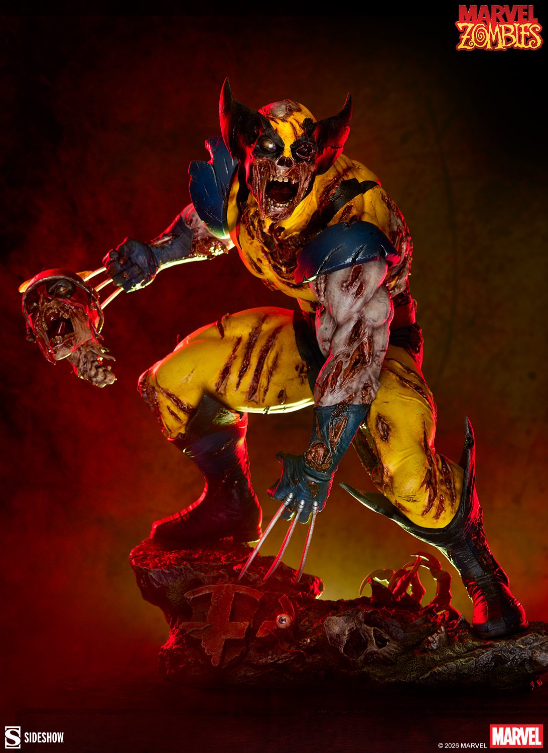 Wolverine: Marvel Zombies Statue by Sideshow Collectibles — official photo 6