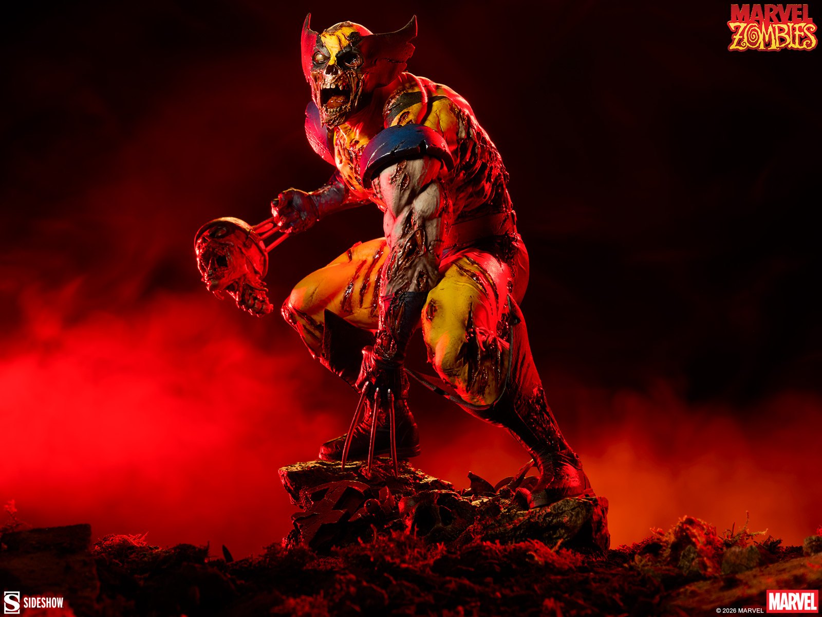 Wolverine: Marvel Zombies Statue by Sideshow Collectibles — official photo 9