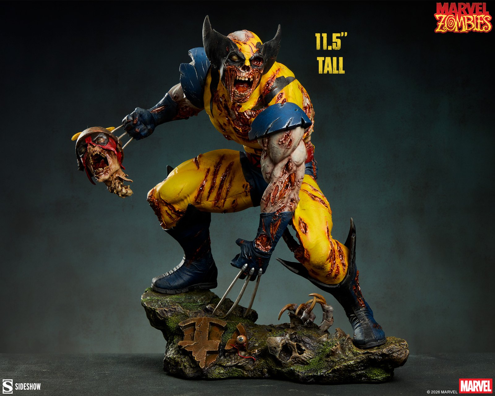 Wolverine: Marvel Zombies Statue by Sideshow Collectibles — official photo 11