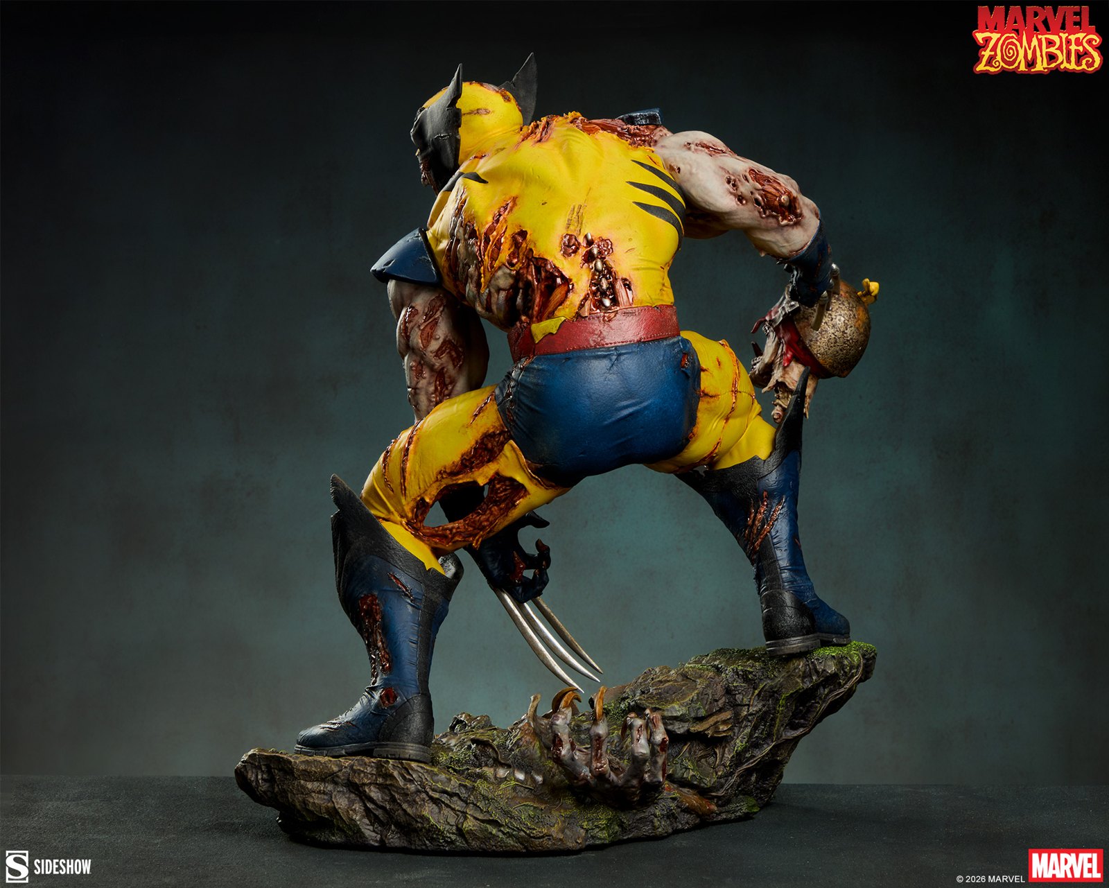 Wolverine: Marvel Zombies Statue by Sideshow Collectibles — official photo 14