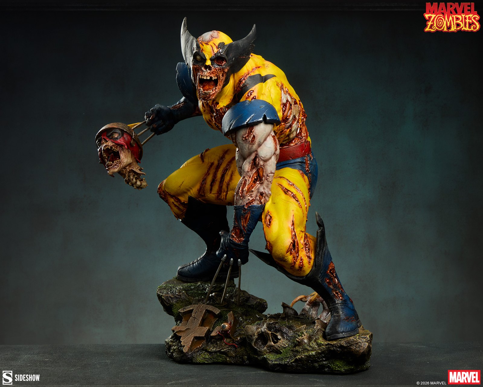Wolverine: Marvel Zombies Statue by Sideshow Collectibles — official photo 16