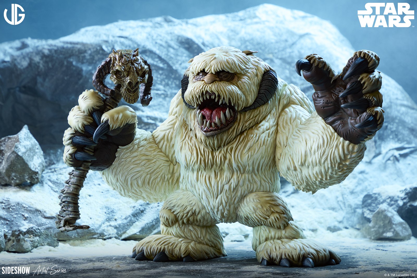 Wampa Designer Vinyl Figure by Sideshow Collectibles — official photo 9