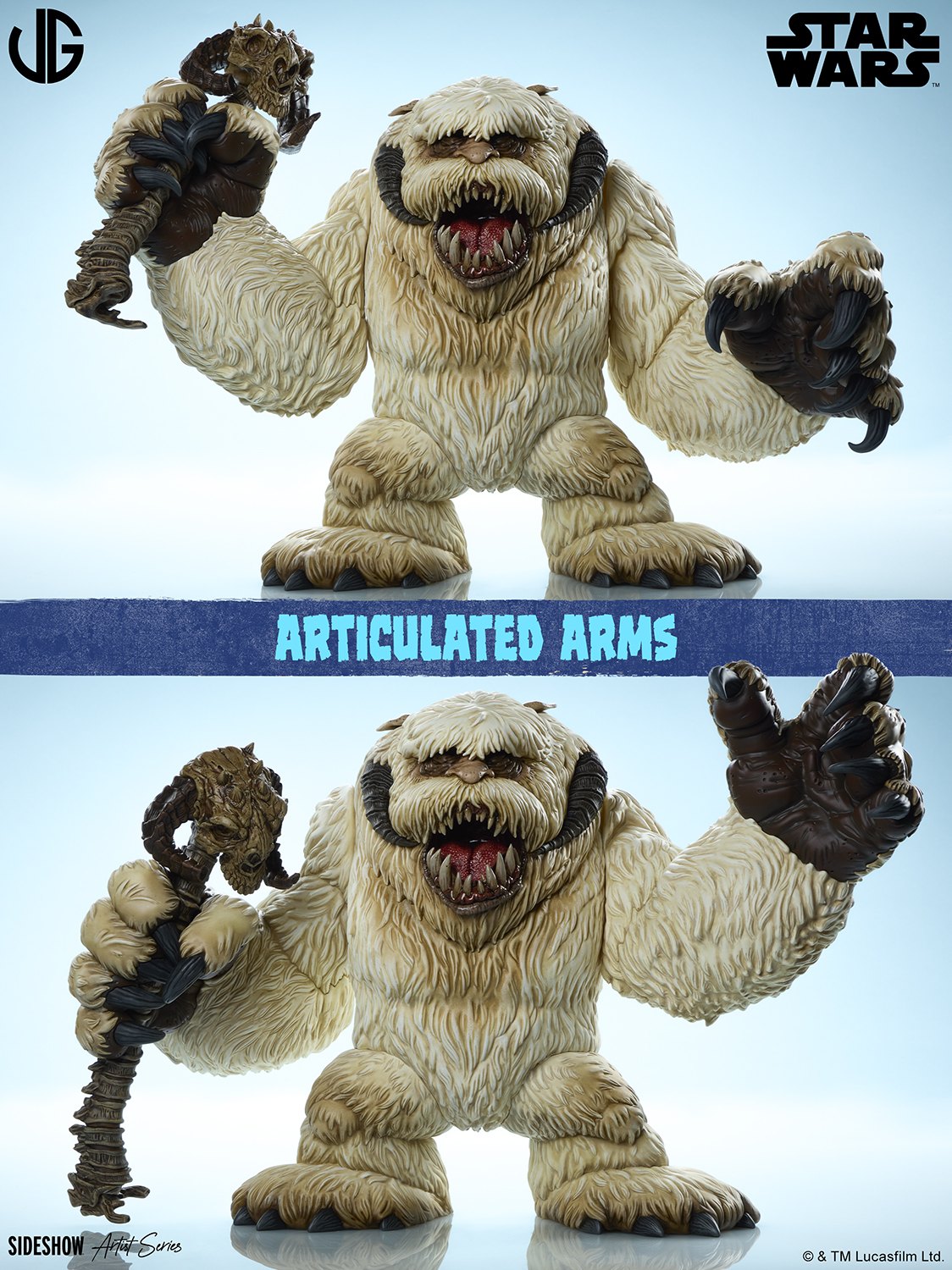 Wampa Designer Vinyl Figure by Sideshow Collectibles — official photo 10