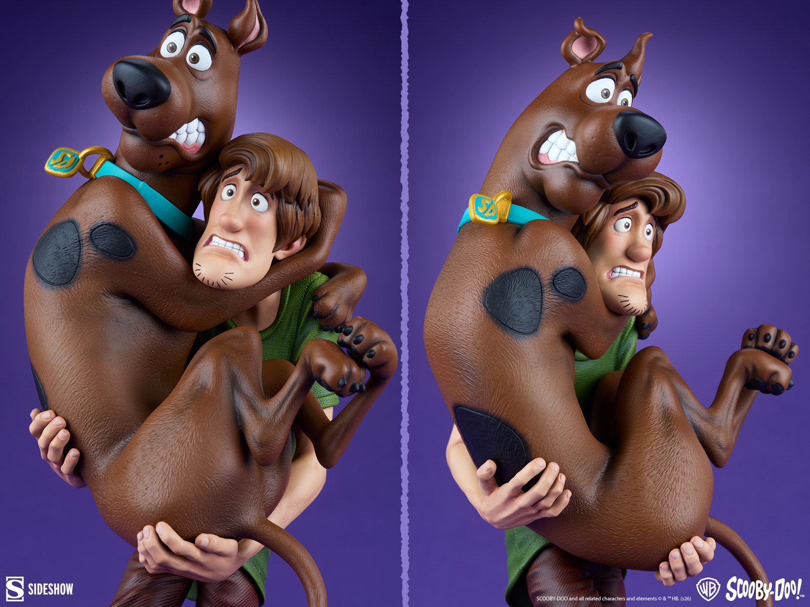 Scooby-Doo and Shaggy Statue by Sideshow Collectibles — official photo 11