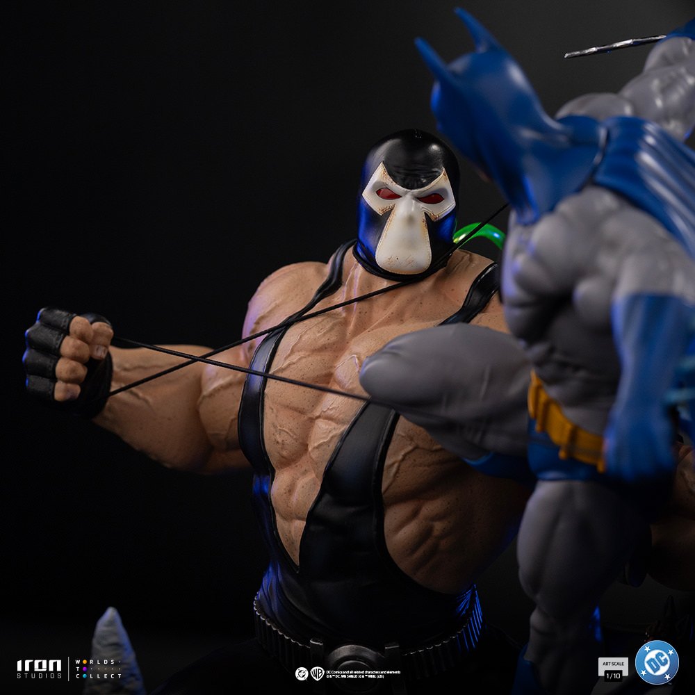 Batman vs Bane exclusive 1:10 Art Scale Statue by Iron Studios — official photo 7