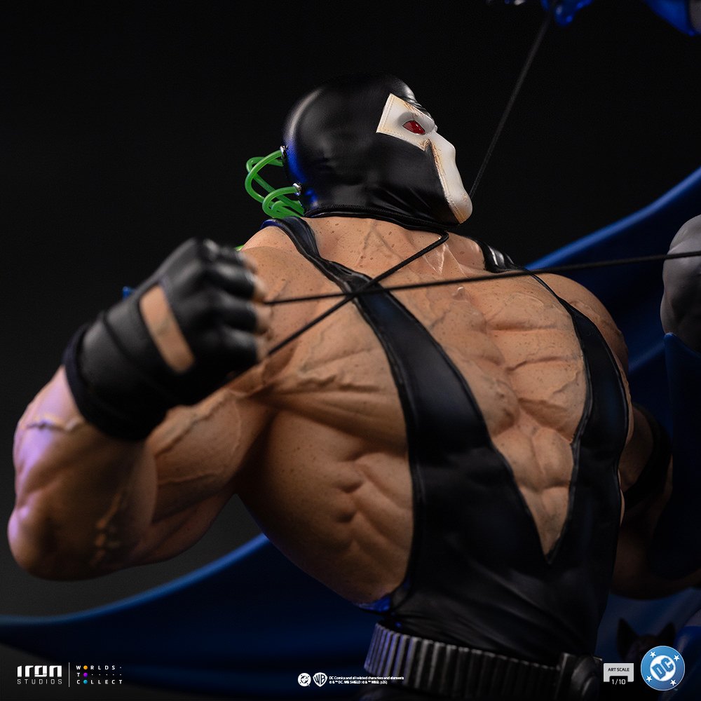 Batman vs Bane exclusive 1:10 Art Scale Statue by Iron Studios — official photo 8