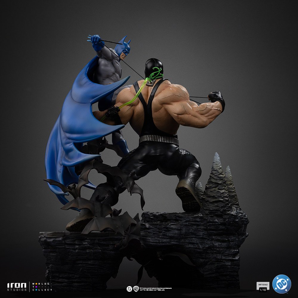 Batman vs Bane exclusive 1:10 Art Scale Statue by Iron Studios — official photo 17