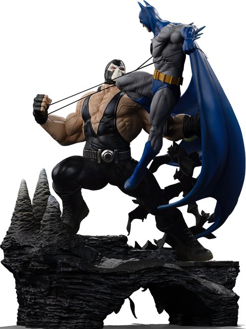 Batman vs Bane exclusive 1:10 Art Scale Statue by Iron Studios — official photo 20