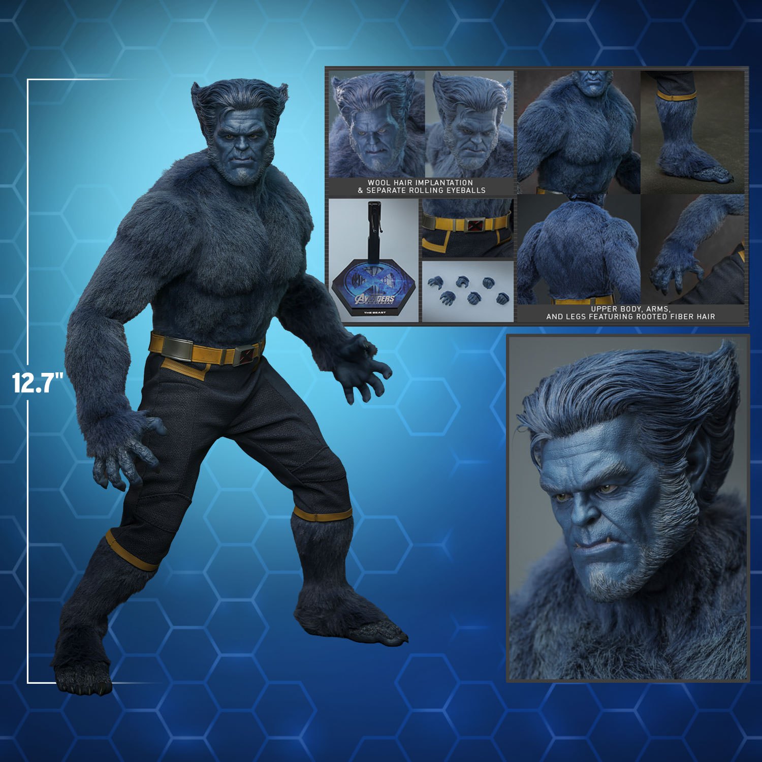 Beast (Deluxe Version) Sixth Scale Figure by Hot Toys