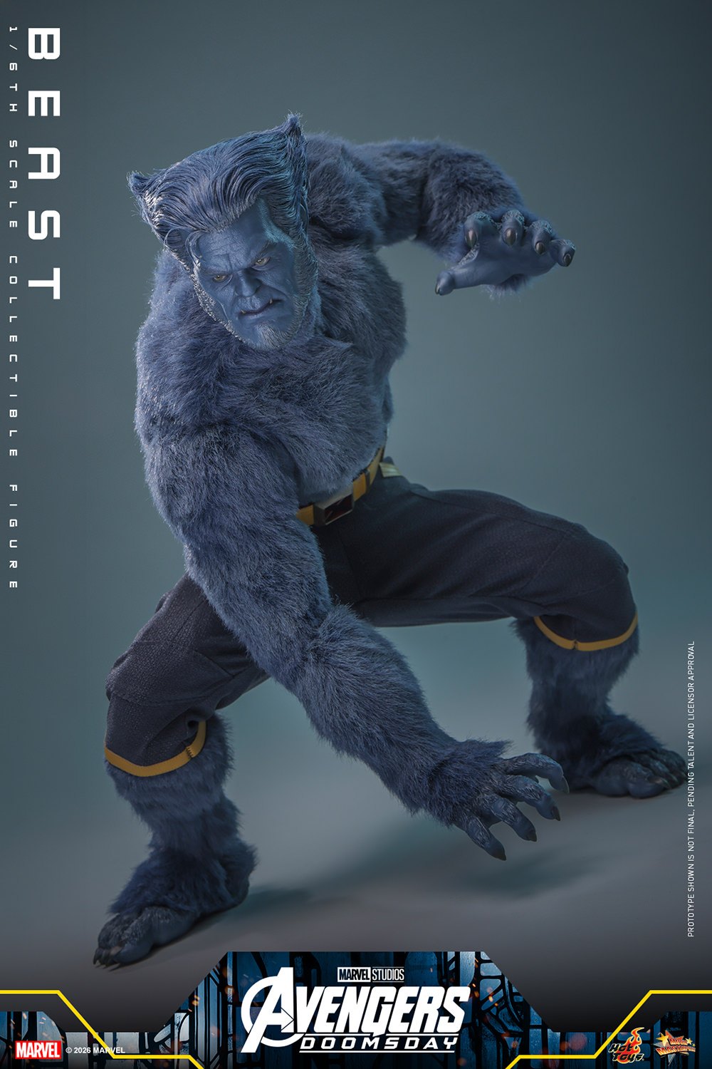Beast (Deluxe Version) Sixth Scale Figure by Hot Toys — official photo 4