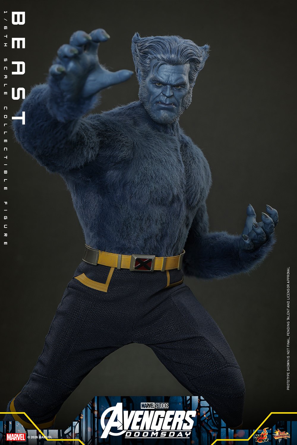 Beast (Deluxe Version) Sixth Scale Figure by Hot Toys — official photo 6