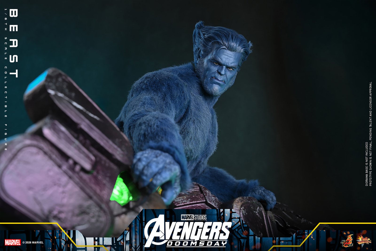 Beast (Deluxe Version) Sixth Scale Figure by Hot Toys — official photo 11