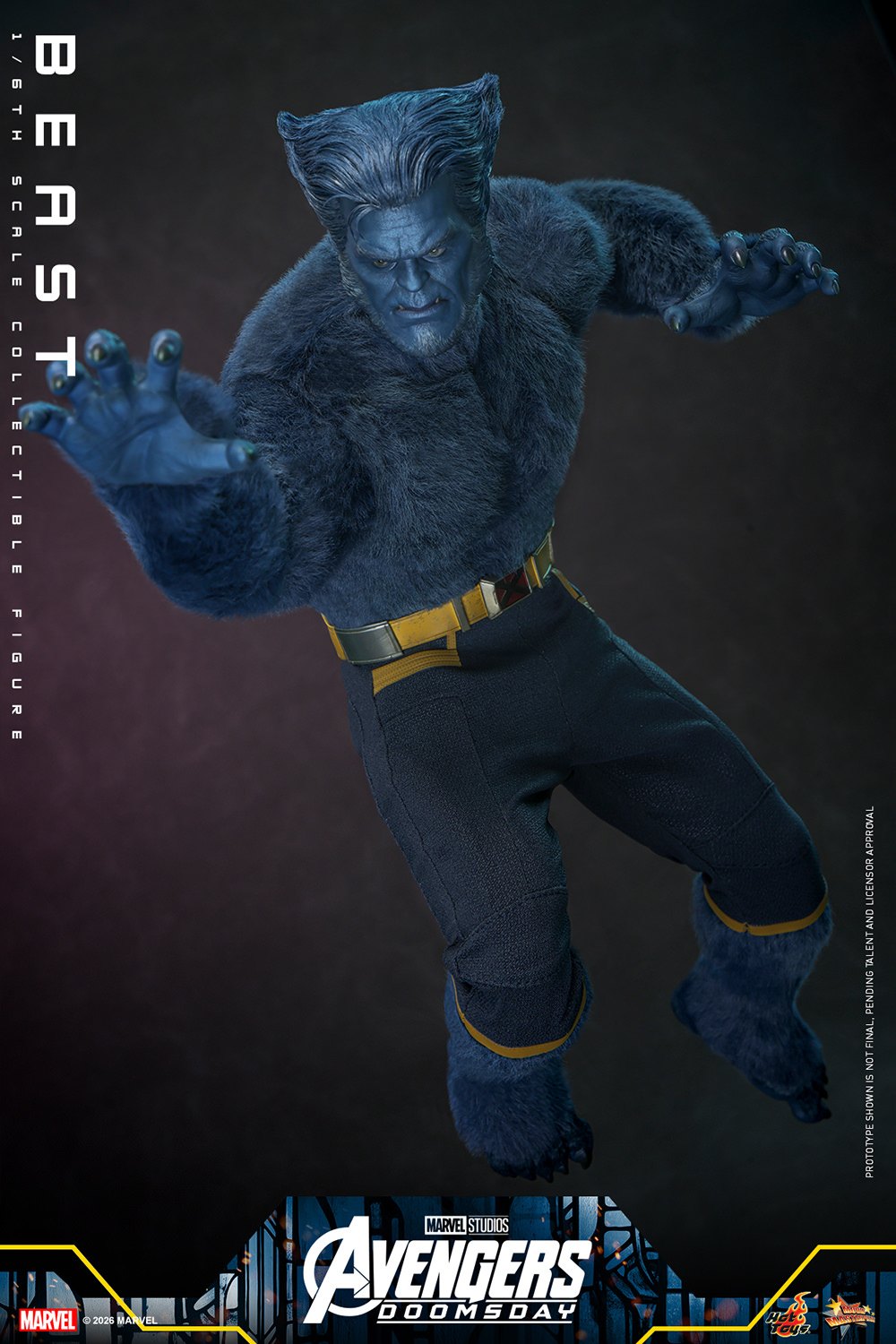 Beast (Deluxe Version) Sixth Scale Figure by Hot Toys — official photo 12