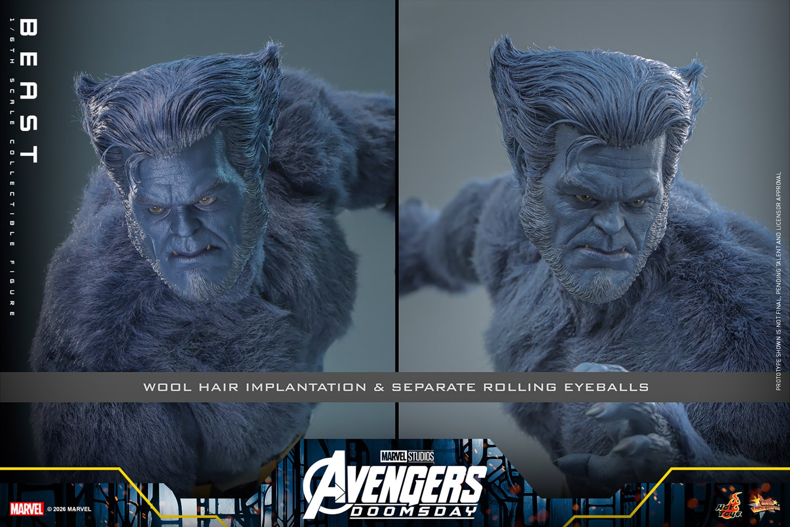 Beast (Deluxe Version) Sixth Scale Figure by Hot Toys — official photo 18