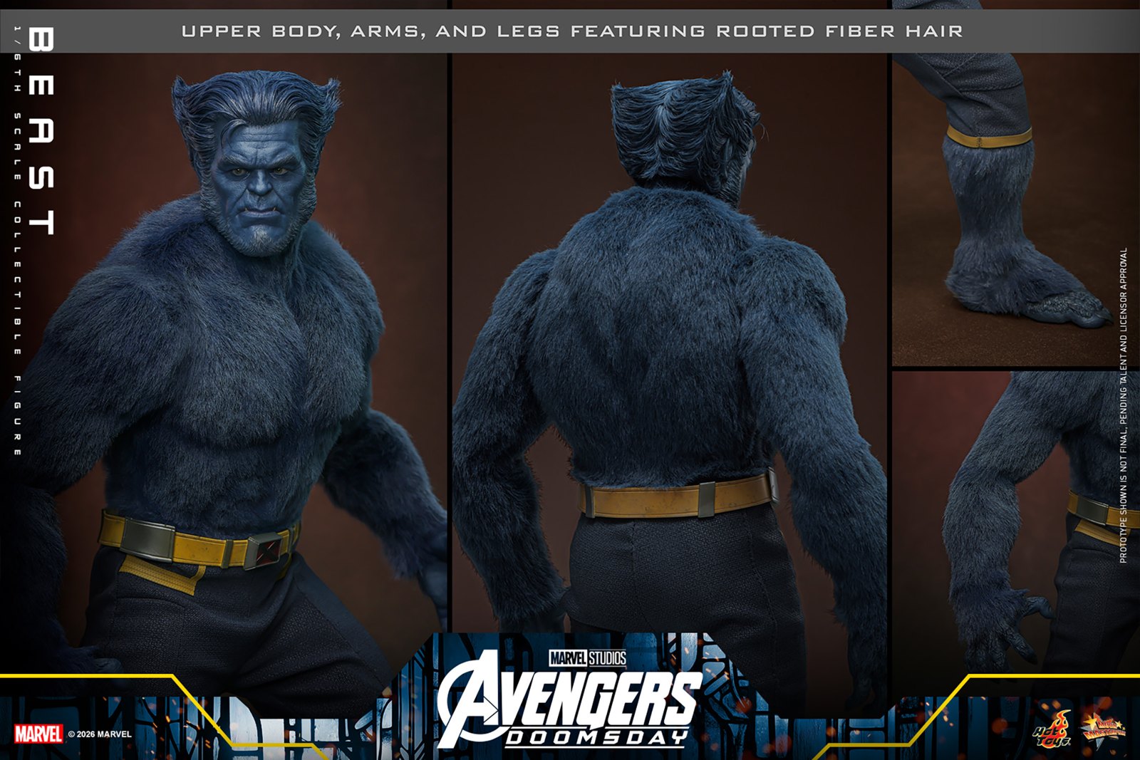 Beast (Deluxe Version) Sixth Scale Figure by Hot Toys — official photo 19