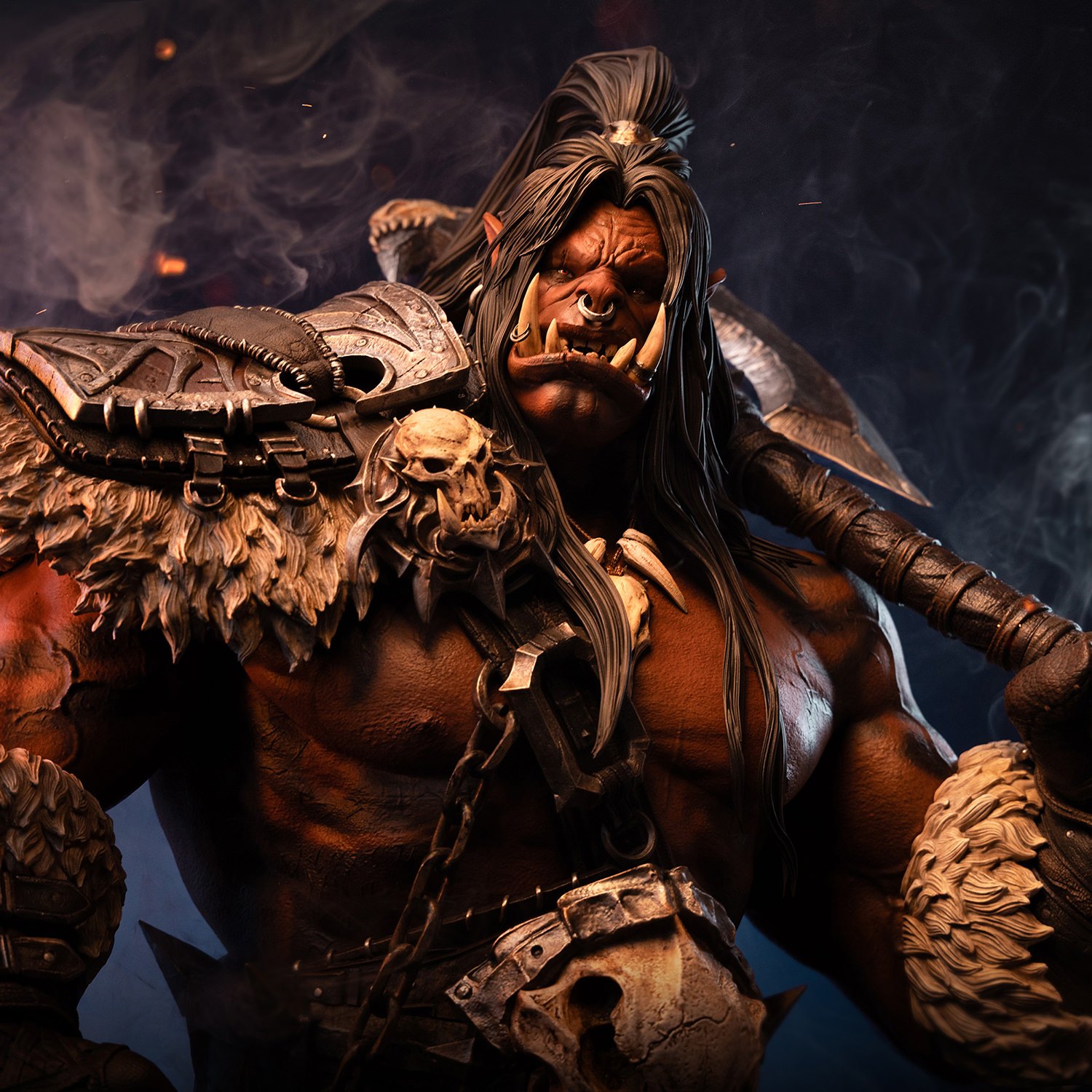 Grommash Hellscream 1:3 Scale Bust by Infinity Studio