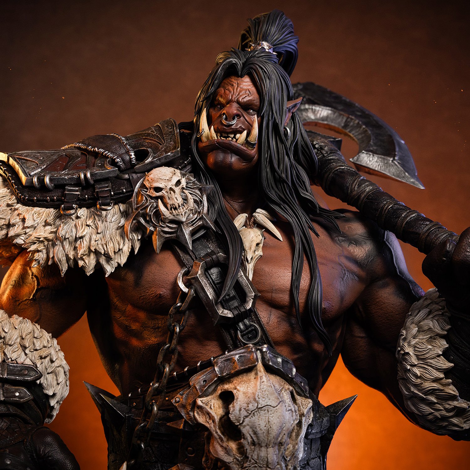 Grommash Hellscream 1:3 Scale Bust by Infinity Studio — official photo 4
