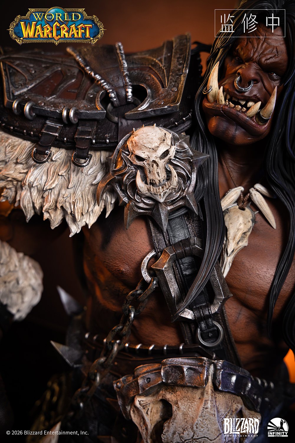 Grommash Hellscream 1:3 Scale Bust by Infinity Studio — official photo 8