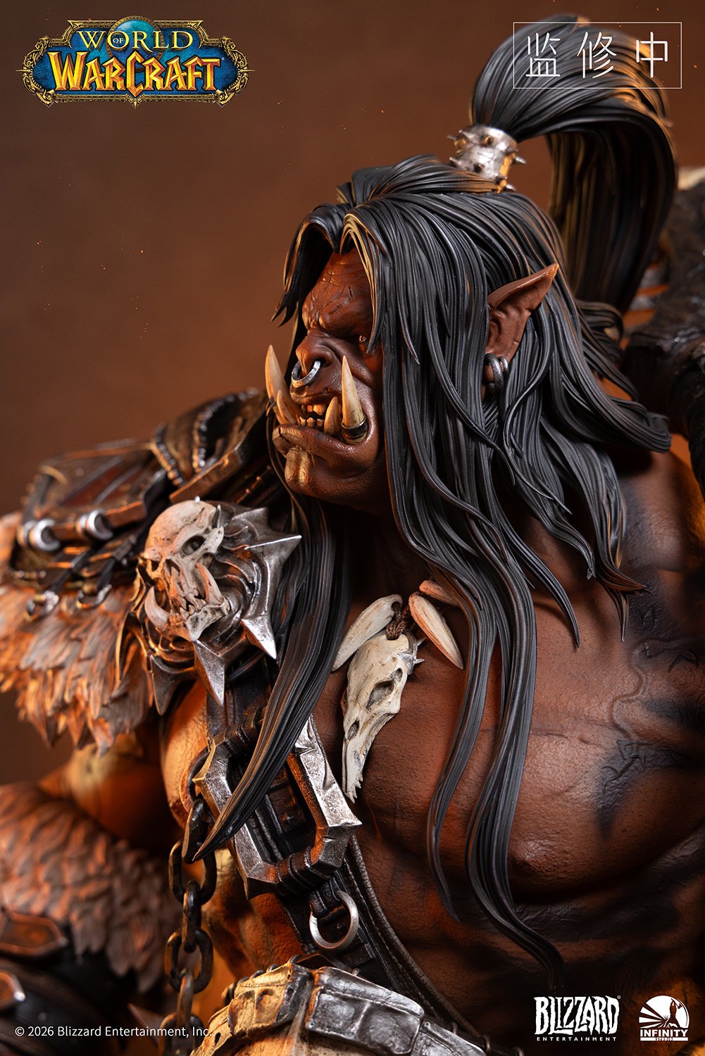Grommash Hellscream 1:3 Scale Bust by Infinity Studio — official photo 12
