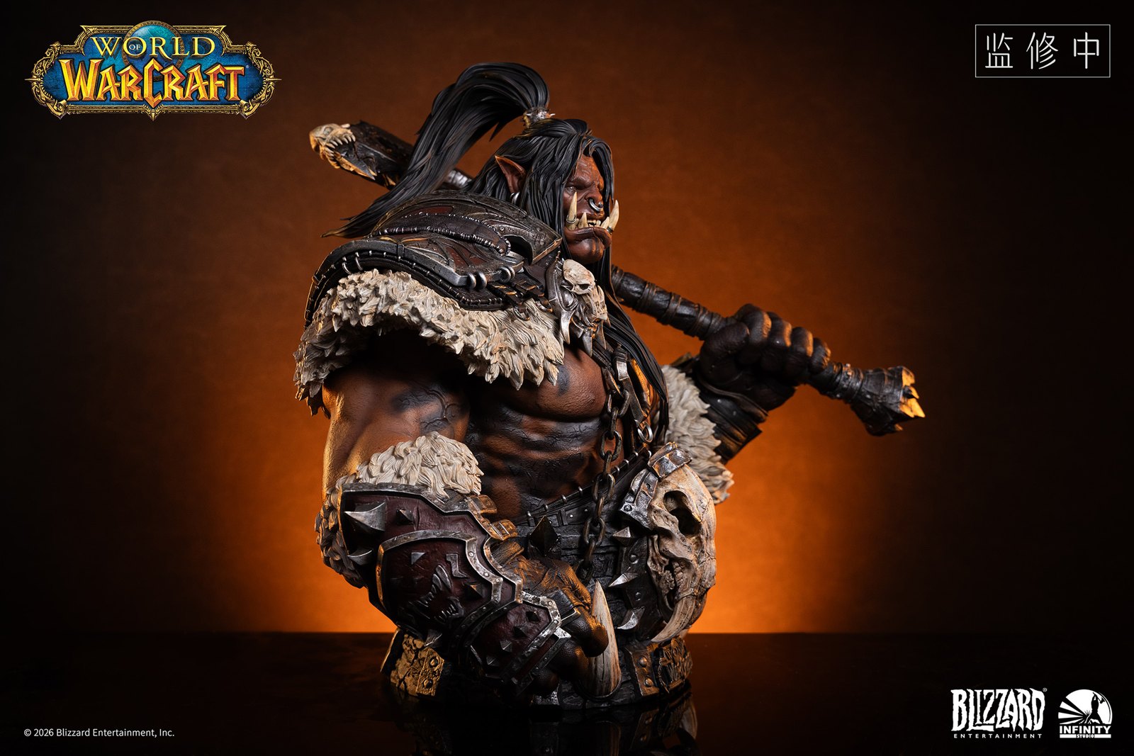 Grommash Hellscream 1:3 Scale Bust by Infinity Studio — official photo 15