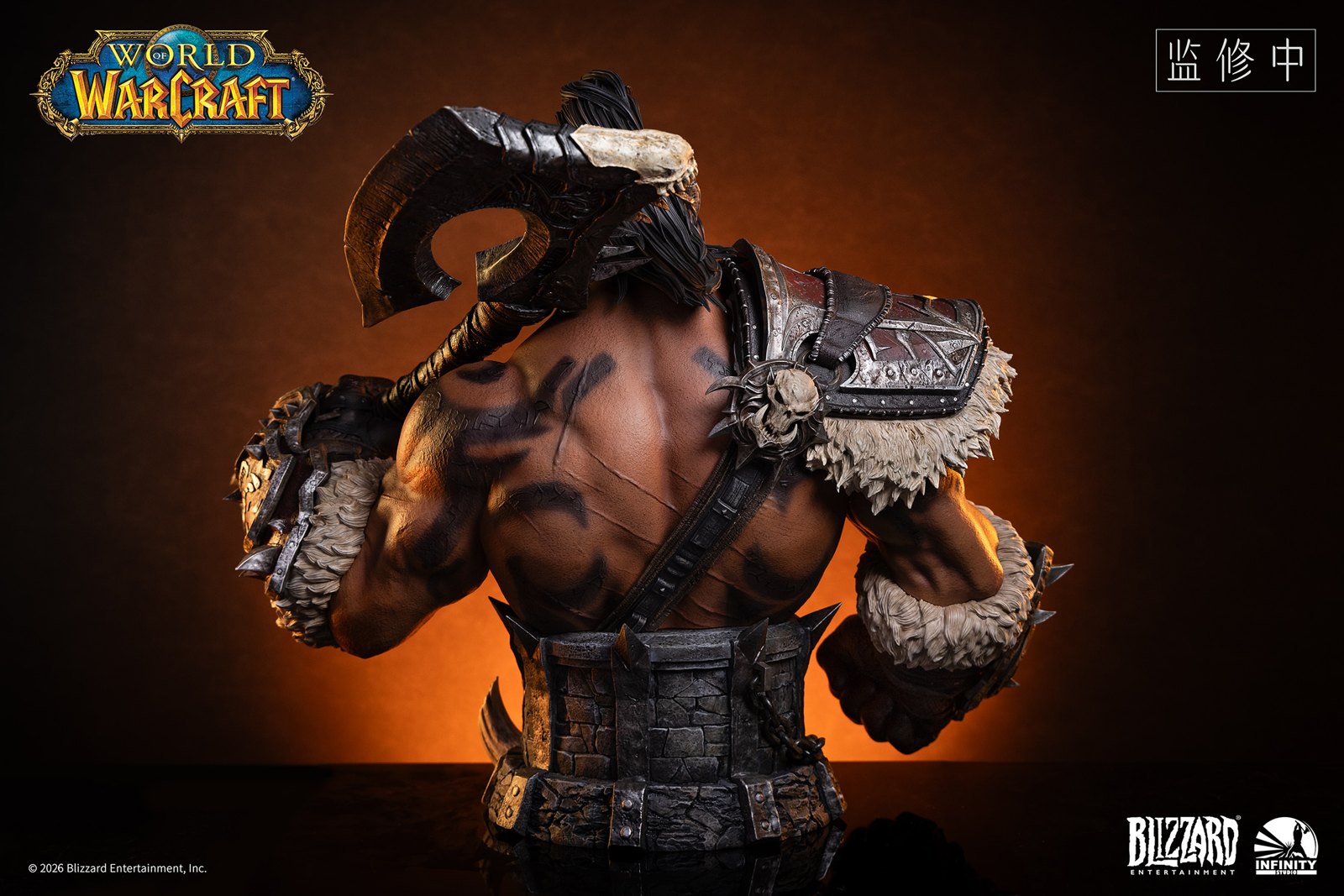 Grommash Hellscream 1:3 Scale Bust by Infinity Studio — official photo 17