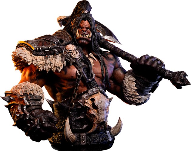 Grommash Hellscream 1:3 Scale Bust by Infinity Studio — official photo 18