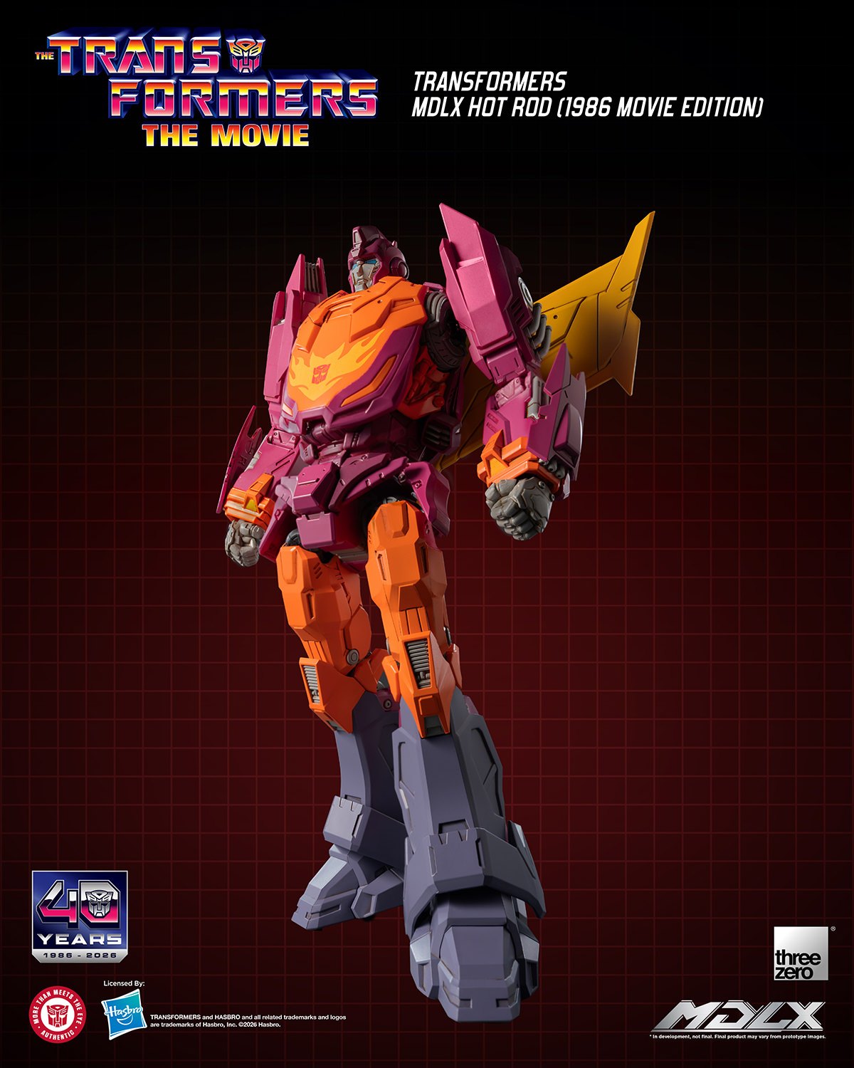 Hot Rod (1986 Movie Edition) MDLX Action Figure by Threezero — official photo 8