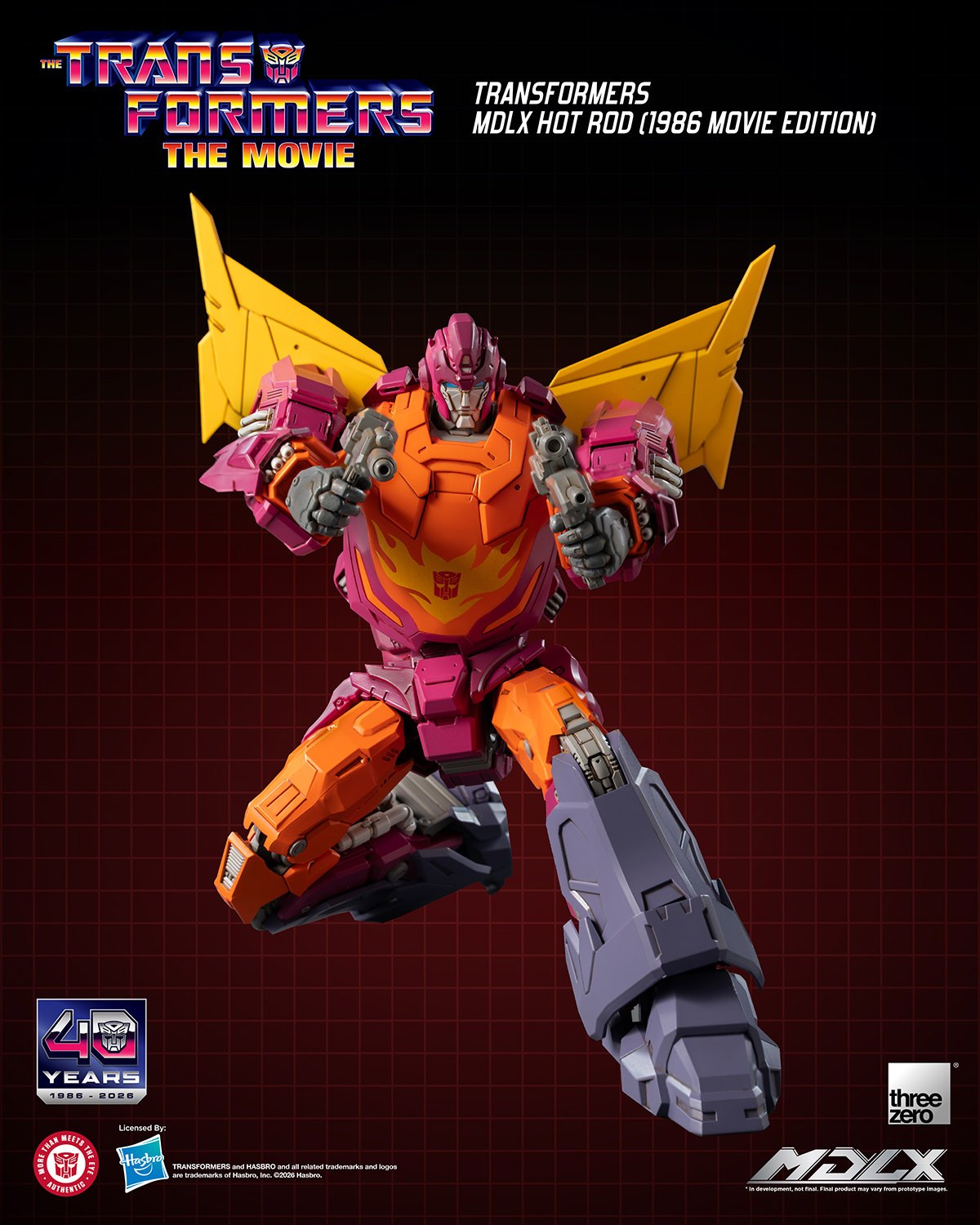Hot Rod (1986 Movie Edition) MDLX Action Figure by Threezero — official photo 10