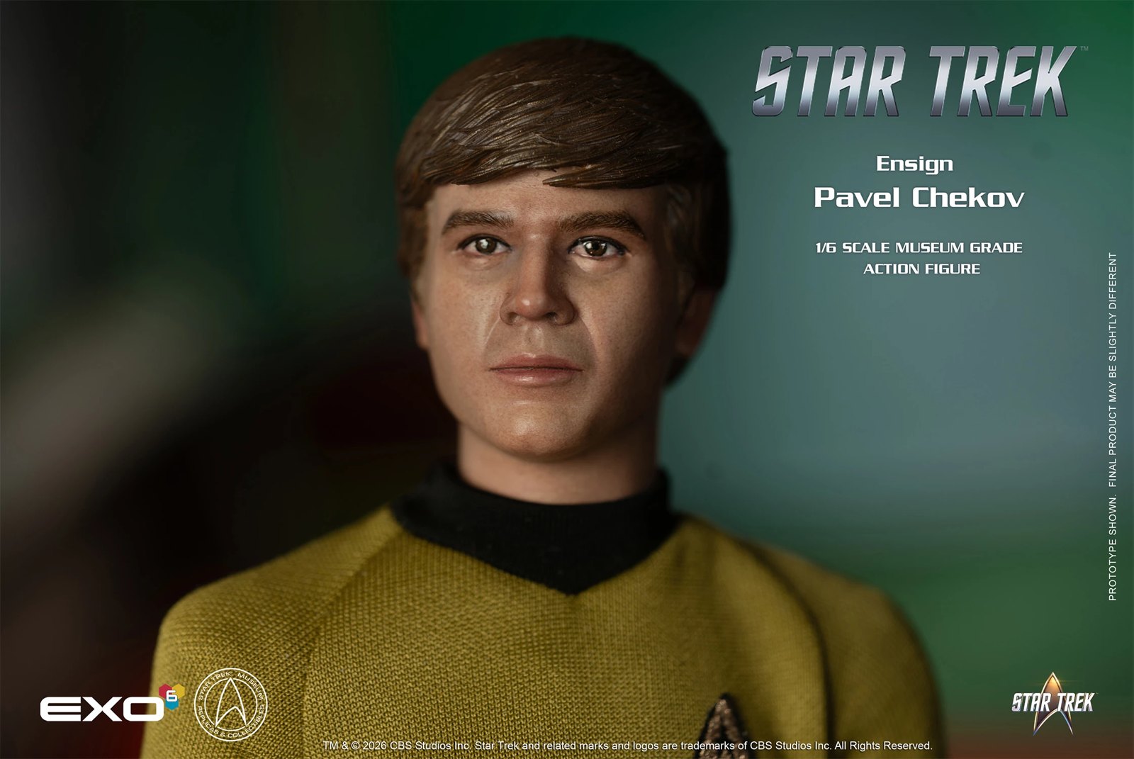 Ensign Pavel Chekov Sixth Scale Figure by EXO-6