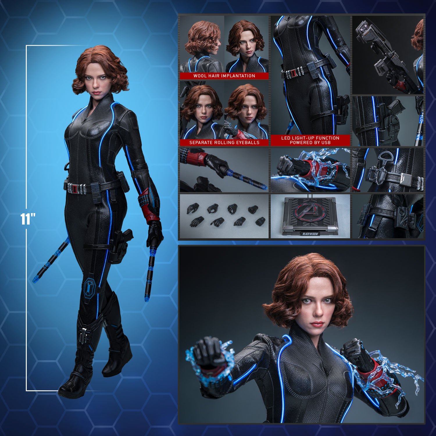 Black Widow (Artisan Edition) Sixth Scale Figure by Hot Toys