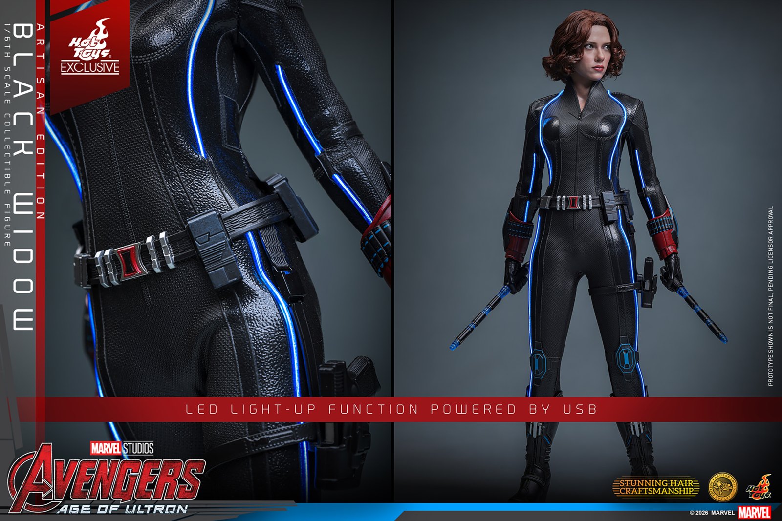 Black Widow (Artisan Edition) Sixth Scale Figure by Hot Toys — official photo 17