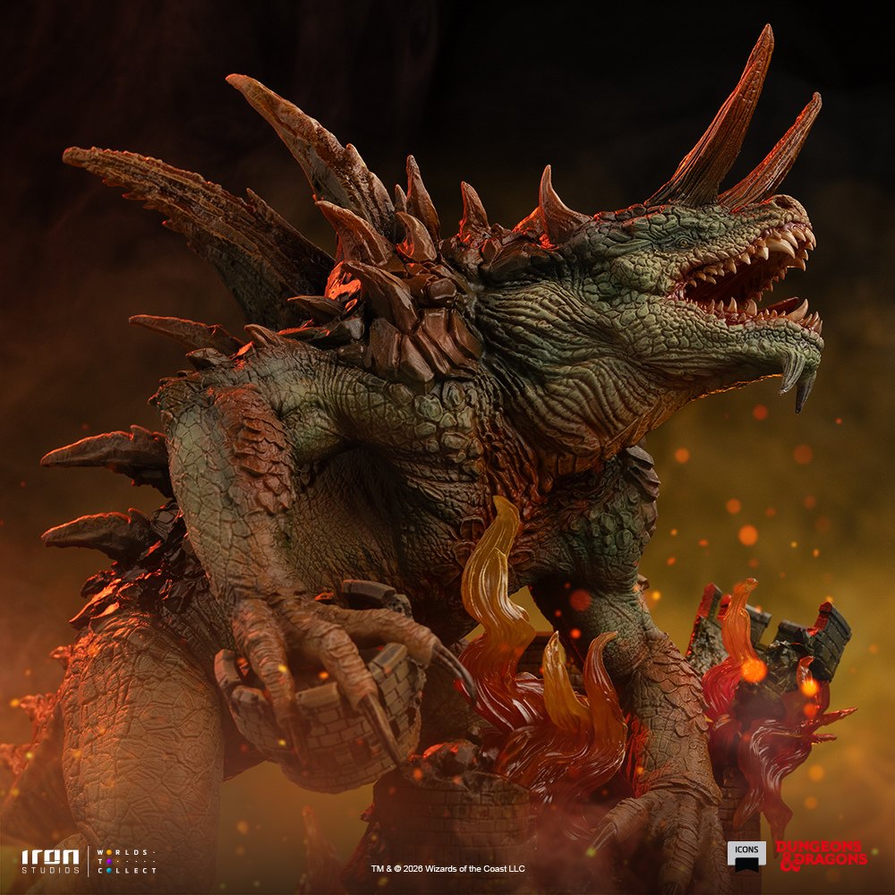 Tarrasque Icons Statue by Iron Studios