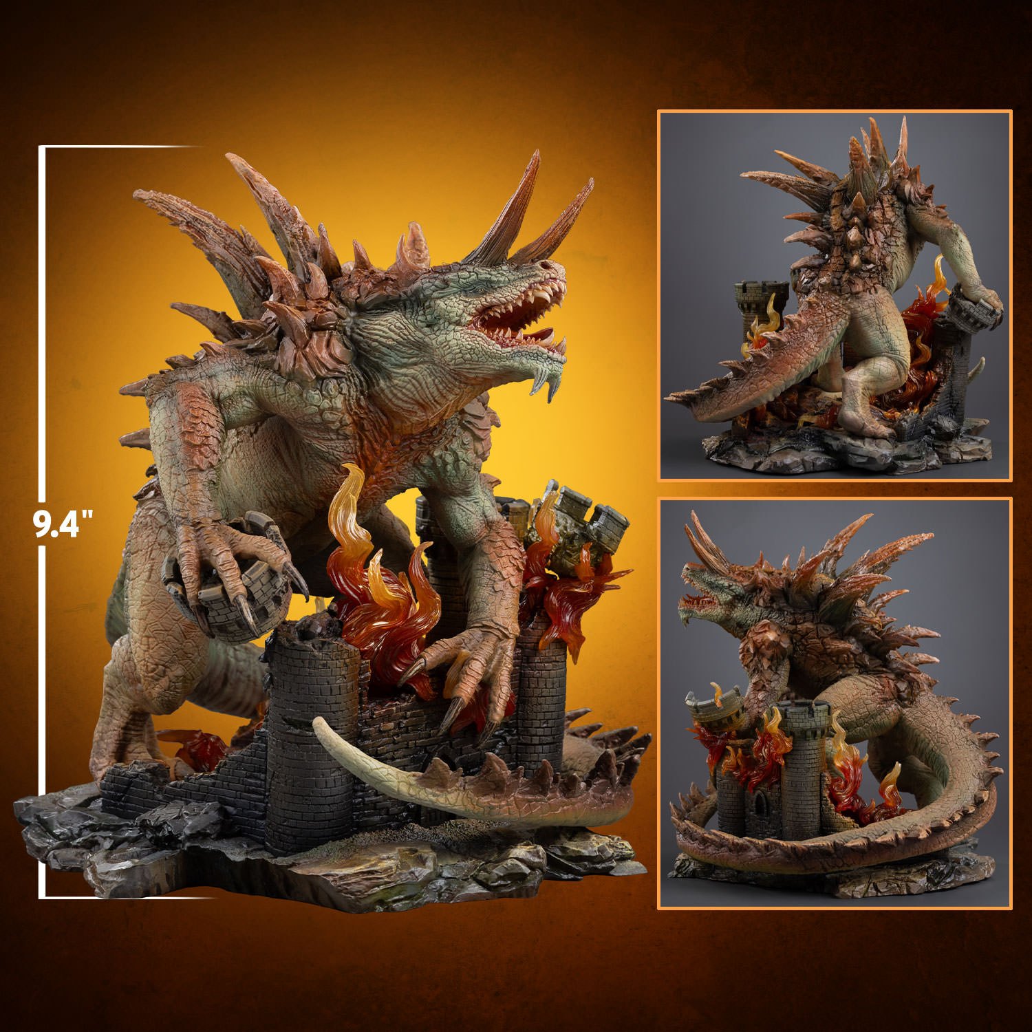 Tarrasque Icons Statue by Iron Studios