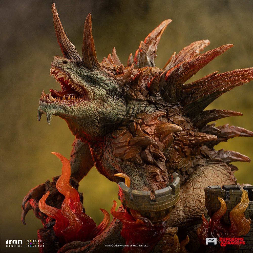 Tarrasque Icons Statue by Iron Studios — official photo 4