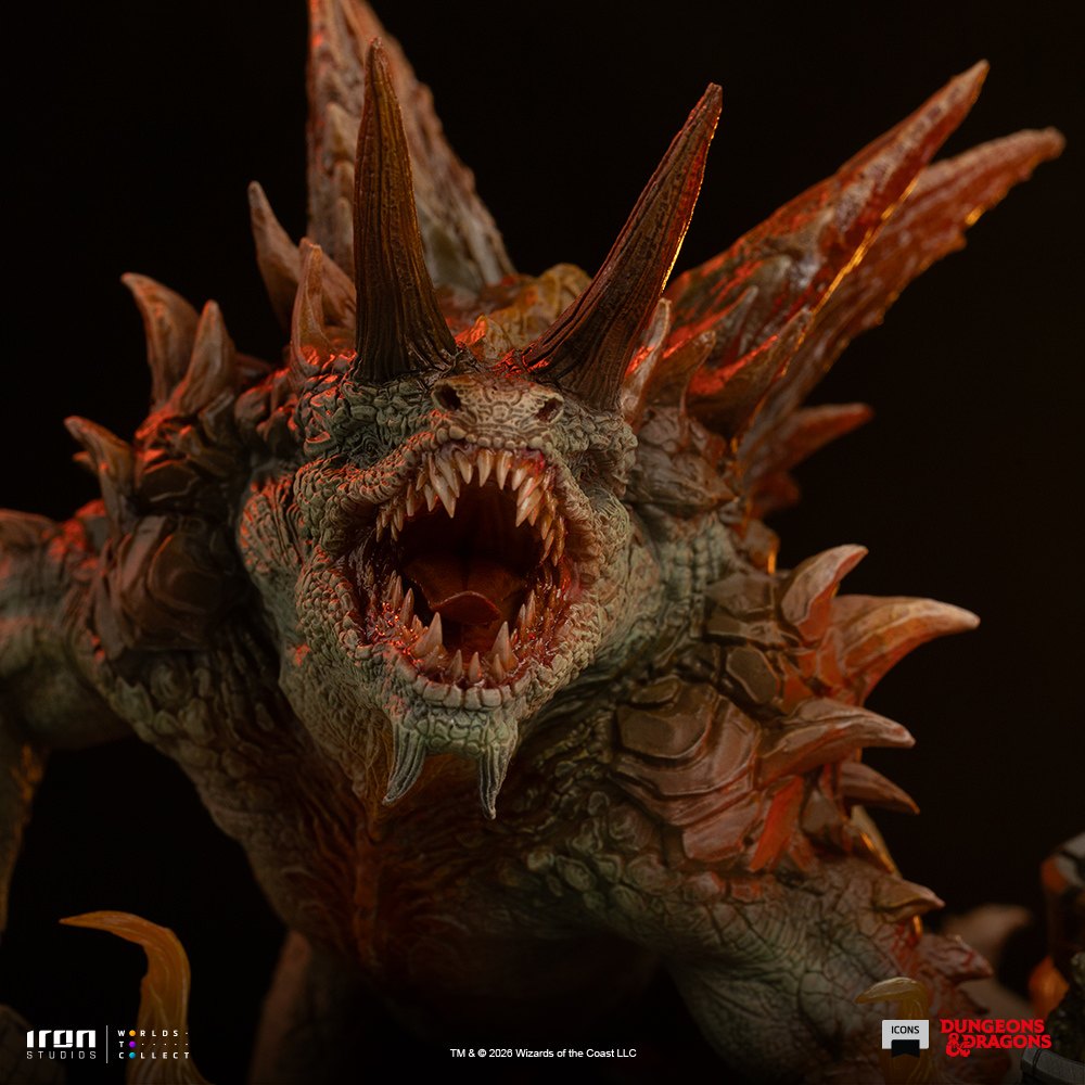 Tarrasque Icons Statue by Iron Studios — official photo 5