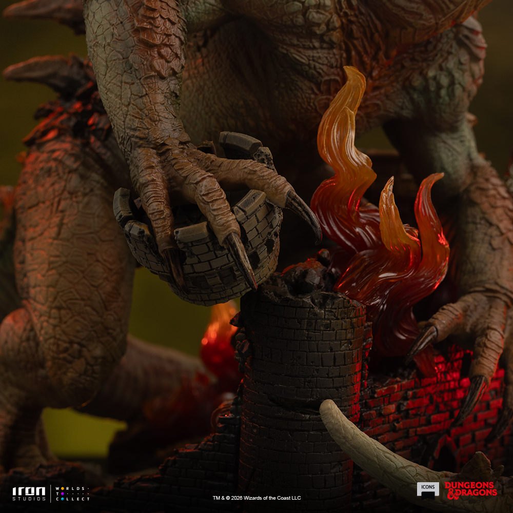Tarrasque Icons Statue by Iron Studios — official photo 6