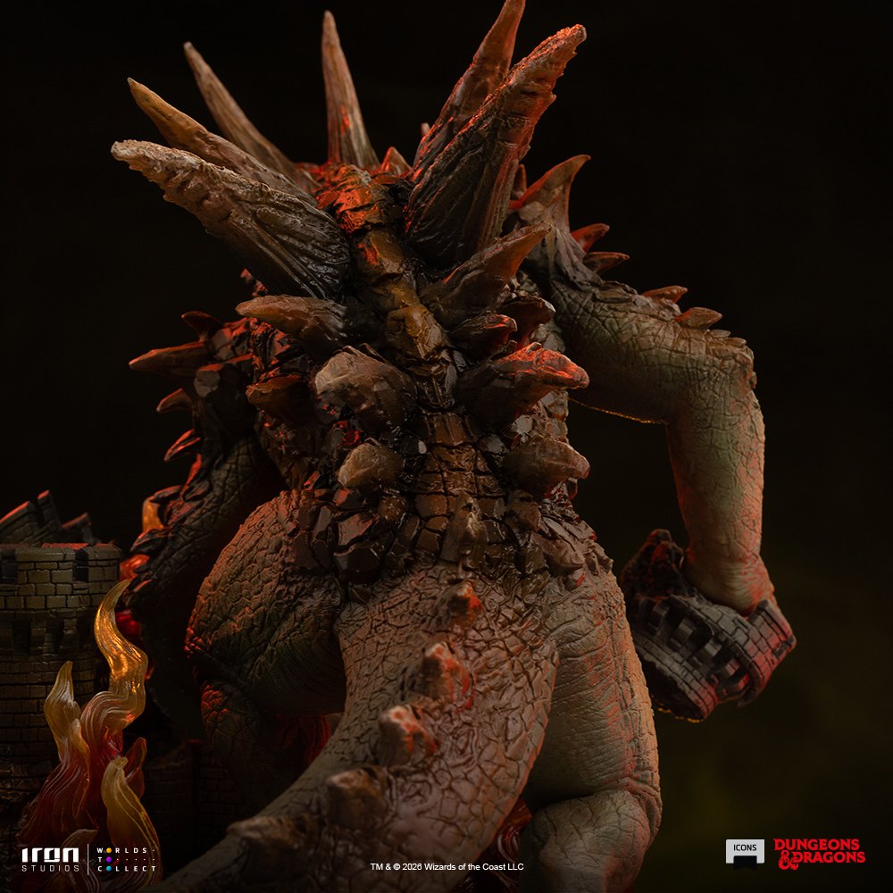Tarrasque Icons Statue by Iron Studios — official photo 9