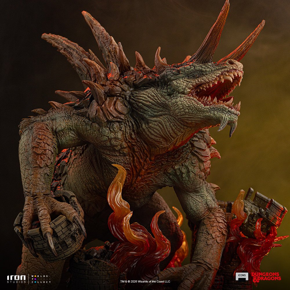 Tarrasque Icons Statue by Iron Studios — official photo 10