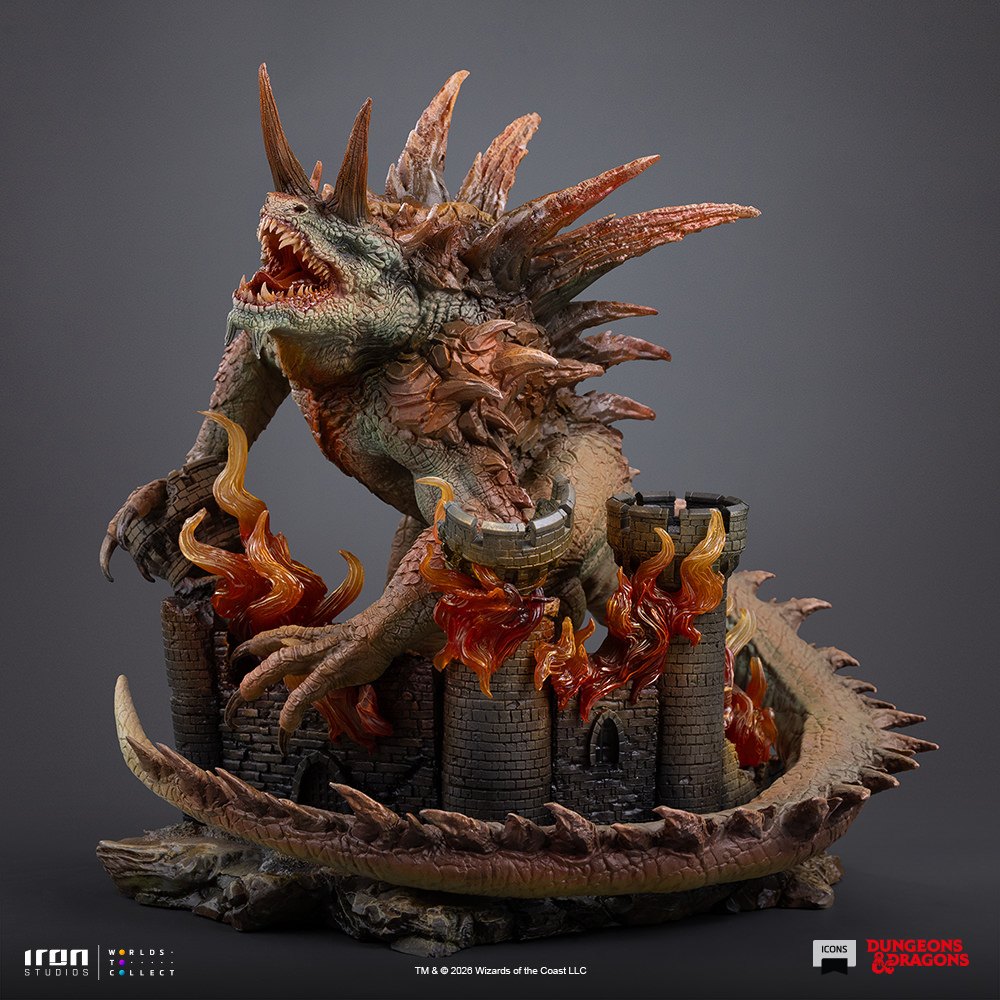 Tarrasque Icons Statue by Iron Studios — official photo 11